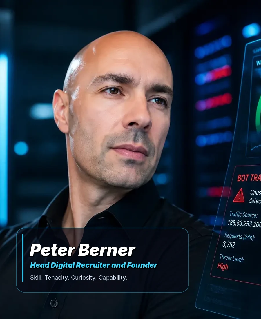 Peter Berner, Head Digital Recruiter and Founder of Digital Marketing Recruitment Agency